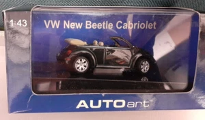 VW Beetle Cabriolet Turbo 2002 Alaska Green 1/43 Auto Art - Picture 1 of 7