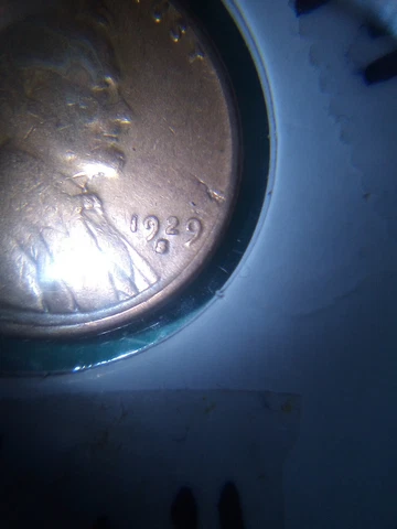 1929 S Lincoln Wheat Cent Error R.P.M.-Fs-501 & Obverse Die Gouge Cover