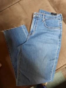 Vince 5 Pocket Skinny Blue Denim Jeans Womens Size 29 Medium Wash - Picture 1 of 7