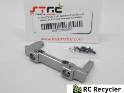 Axial SCX10 Rubicon G6 STRC STA80125FGM CNC Alu Front Bumper Mount 1/10 Crawler - Image 1 of 4