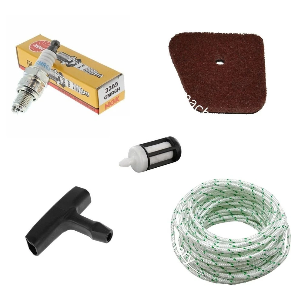 SERVICE KIT Fits STIHL FS83, FS83T, FS90, FS90R, FS100, FS100R, AIR FILTER  NGK - Image 1 of 4