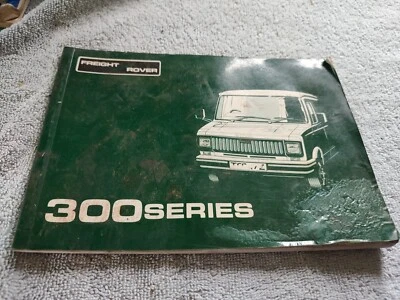 Freight Rover Sherpa 300 Series Owner Manual - Image 1 of 2