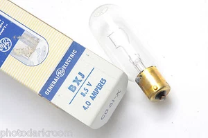 BXJ 8.5 Volt 4.0 AMP Exciter Lamp - 8.5V 4.0A Sound Bulb - GE USA - NEW L11 - Picture 1 of 1