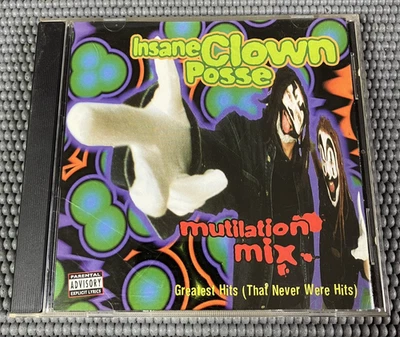 Insane Clown Posse ICP Mutilation Mix CD  Psy-1016 1st Press 1997 Mint Disc - Image 1 of 4