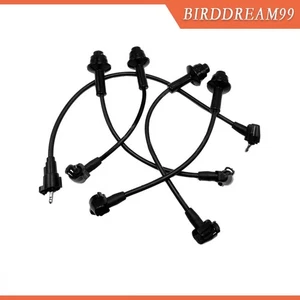 Ignition Cable Spark Plug Wire Set (5Pcs) For Liteace Townace 90919-21611 Black - Picture 1 of 8