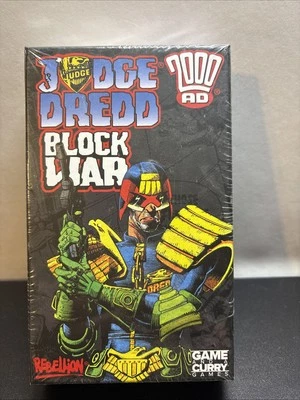 Game and a Curry Card Game Judge Dredd - Block War Box Complete NM - Image 1 of 4
