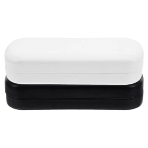  2 Pcs Glasses Box Eye Case Hard Container Cases for Spectacles and Sunglasses - Picture 1 of 17