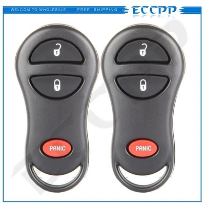 2 para Dodge Dakota Jeep Grand Cherokee 2000-2004 sistema de entrada remota sin llave Foto 1 de 4