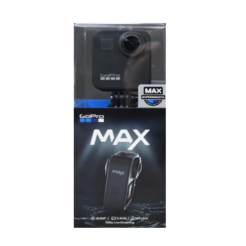 Action Cam GoPro Max 360 Black 6K 4K impermeabile 5mt 1080p live streaming - Immagine 1 di 1