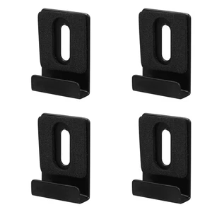  4 Stck. Schwerlast Wandhalterung Metall Spiegel Clips breiter Kanal Halter Kit Befestigungen - Bild 1 von 17