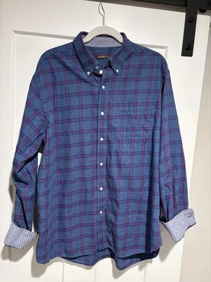 J. McLaughlin Men's Long Sleeve Dress Shirt Size XL - Image 1 of 3