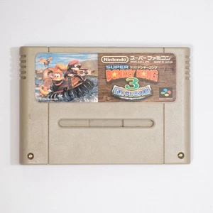 Super Donkey Kong 3 (Super Famicom, 1996) NEW BATTERY Japanese ver. DK Country 3 - Picture 1 of 4