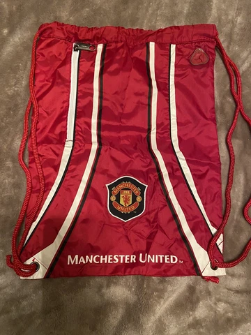 Nike Manchester United Bag Red Sinch Pack Drawstring 12 x 15 Backpack Cover