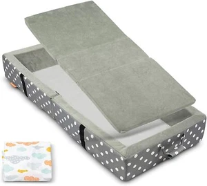 Mil millones de colchonetas portátiles para niños pequeños, alfombra plegable de espuma suave con parachoques - Imagen 1 de 9