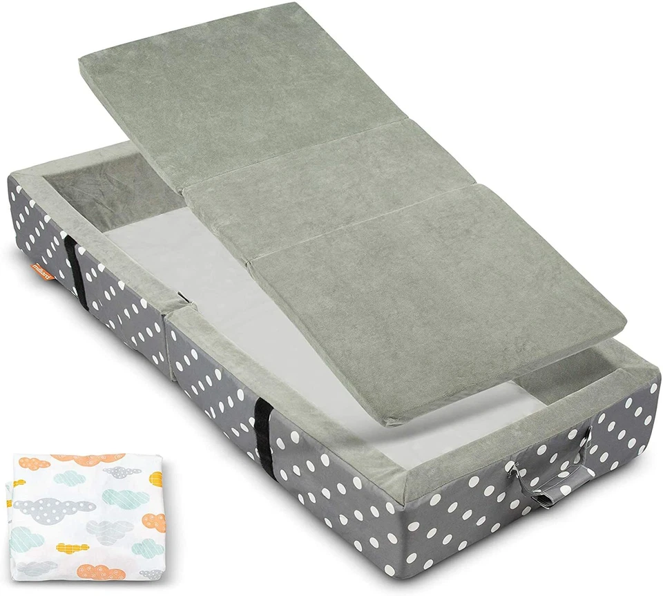 Milliard Alfombrilla de Viaje Portátil para Niños Pequeños, Alfombrilla Plegable de Espuma Suave con Parachoques Foto 1 de 4