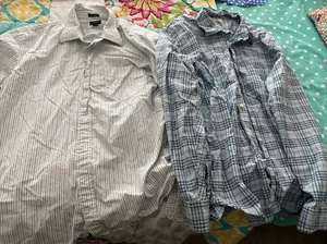 Vintage J Crew Mens Shirts Sz XL Plaids & Stripe Exc Condition - Picture 1 of 3