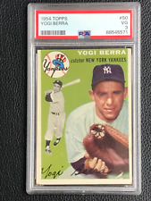 Yogi Berra 1954 Topps #50 PSA 3 VG