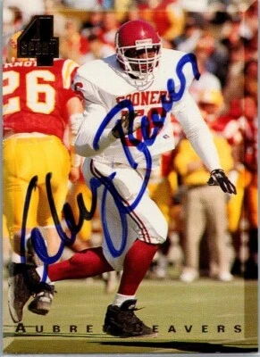 1994 -Aubrey Beavers- Classic 4 Sport Autograph/Signed/Auto Rookie Card #101 - Image 1 of 2