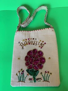 Boquillas, Mexico Embroidered Sequins Small Bag Purse Souvenir/ Little People - Picture 1 of 5