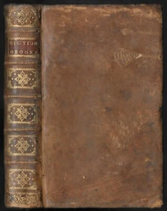 DICTIONNAIRE GÉOGRAPHIQUE PORTATIF Provinces Villes Royaumes Mr VOSGIEN en 1758 - Imagen 1 de 12