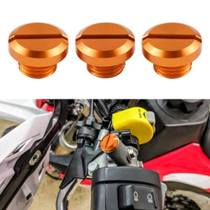 NICECNC M10xP1.25 Hand Mirror Hole Plugs For KTM 1290 1190 Super Adventure - Foto 1 di 8