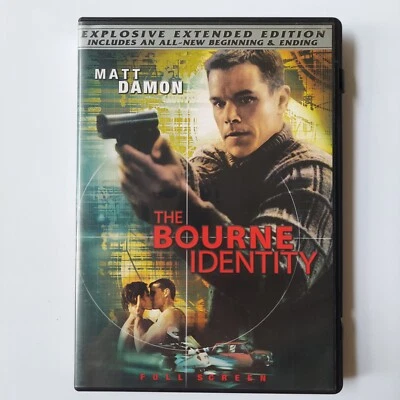 The Bourne Identity (DVD, 2004) Action, Matt Damon, Franka Potente, Clive Owen - Image 1 of 3