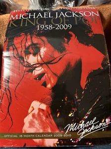 Michael Jackson Calendar 2010 : King of Pop Memorial Calendar by Danilo Sealed - Picture 1 of 5
