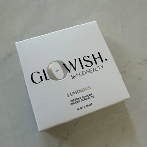 Glowish By Huda Beauty Pressed Powder Luminous | 08 TAN  _ NEW - Picture 1 of 5