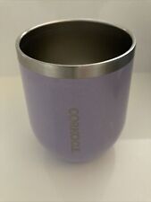 Corkcicle Stemless Purple 12oz Insulated Tumbler Wine Hot/Cold Cup Only