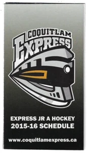 2015-16 Coquitlam Express BCHL Hockey Schedule !!! Safeway - Picture 1 of 1