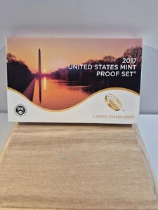 2017 Proof Set U.S. Mint Original Government Packaging OGP COA - Picture 1 of 7