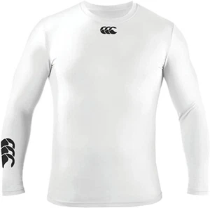 Canterbury Cold Long Sleeve Baselayer Top - Kids - White - Picture 1 of 1