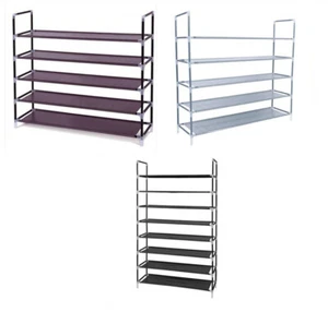 Multi Tier Shoe Rack Shoe Tower Shelf Shoe Storage Organizer Cabinet Holds - Picture 1 of 14