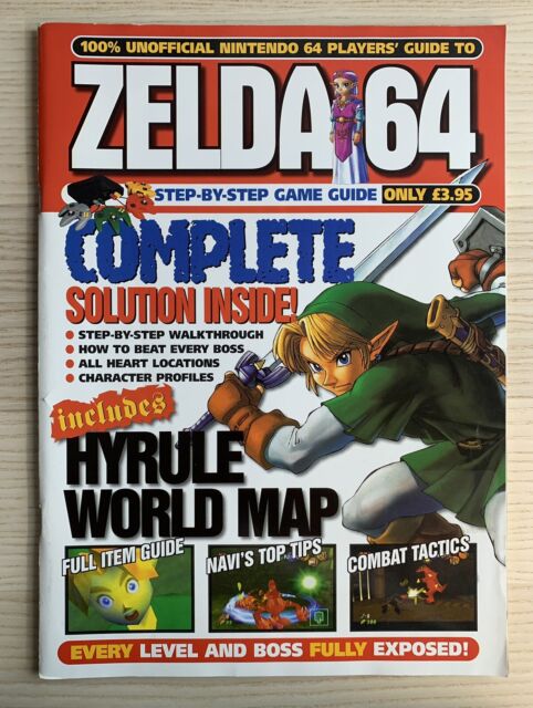 Livro Dos Segredos - The Legend of Zelda - Ocarina of Time (N64