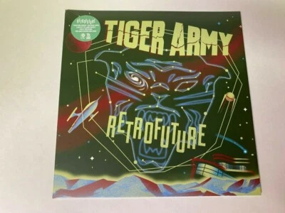 TIGER ARMY RETROFUTURE LP RECORD SEAFOAM GREEN VINYL NEW PSYCHOBILLY Foto 1 de 3