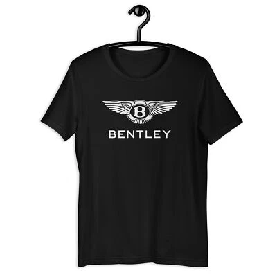 Camiseta de lujo inspirada en Bentley con logotipo de coche para hombre y mujer S-5XL Foto 1 de 4