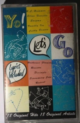 YO! Let's GO  18 Original Hits 18 Original Artists Cassette EMI TC-AL-796503  - Image 1 of 4