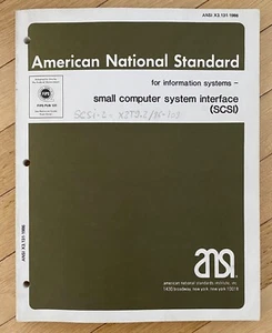ANSI X3.131-1986 SCSCI - Photo 1/2