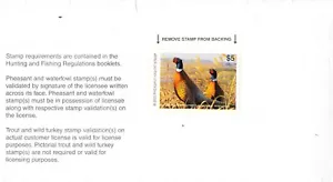 D2K Minnesota Pheasant Habitat Stamp 2003 - Picture 1 of 1