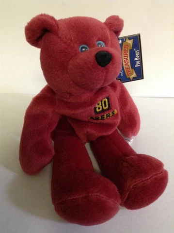 JERRY RICE SF 49ERS LIMITED TREASURES PLUSH PRO BEAR Cover