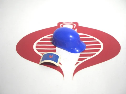 New York Mets MLB Baseball MINI HELMET 2" 1970s LAICH Cover