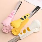 Cat Paw Shape Food Tongs Stainless Steel Barbecue Tongs Meal Tongs