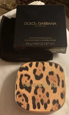 Dolce&Gabbana Feline Eyes-Intense Eyeshadow Quad-1 Volcano Stromboli-Ltd Ed!NIB - Image 1 of 4