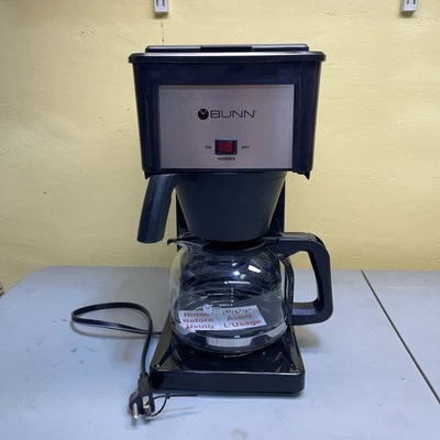 Bunn Grb Velocity Brew Kaffeemaschine für 10 Tassen Schwarz GRX-B Zuhause/Büro BUNN-O-MATIC - Bild 1 von 4