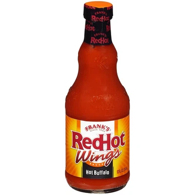 Frank's RedHot Hot Buffalo Wings Hot Sauce, 12 fl. Oz. - Bild 1 von 4