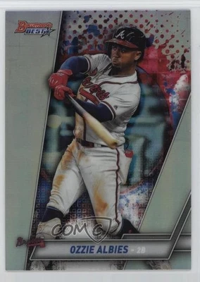 2019 Bowman's Best Refractor Ozzie Albies #54 - Image 1 of 2