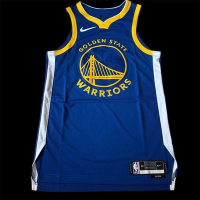 NEW Golden State Warriors Nike Jersey Blank Authentic Size 40 Small / MSRP $200 - Image 1 of 4