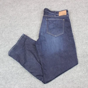 Mavi Max Jeans Men's 40X32 Relaxed Wide Leg Blue Denim Stretch - Picture 1 of 17