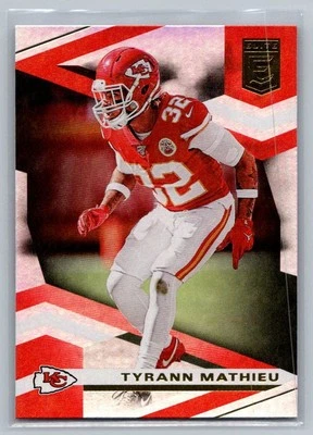 2020 Donruss Elite Tyrann Mathieu Kansas City Chiefs #4 - Image 1 of 2