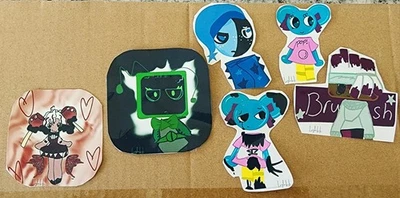 Five Dandys World And One Cookierun Kingdom Inspired Stickers Created By LMBread - Image 1 of 4